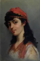 Ragazza by Edoardo Tofano, offered May 2012