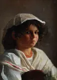 Michele Cammarano, Ritratto di bambina