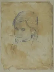 Bambina by Xavier Bueno, 1941, offered May 2012