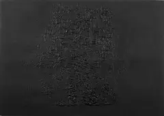 Cretto Nero E by Alberto Burri, 1971, offered May 2012