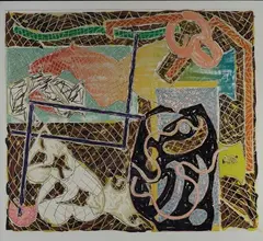 Shards II by Frank Stella, 1982, offered May 2012