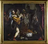 Bartolomeo Salvestrini, Salomone incensa gli idoli, 1626, Siglato e datato in basso a destra. Bibliografia: Francesca Baldassari