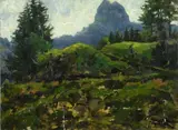Guglielmo Ciardi, Paesaggio alpino