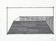 Senza titolo by Giuseppe Uncini, 1994, offered May 2012