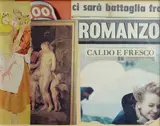 Lamberto Pignotti, Ci sarà battaglia, 1967, Sul verso: timbro Galleria Tornabuoni