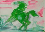 Aligi Sassu, Cavallino verde