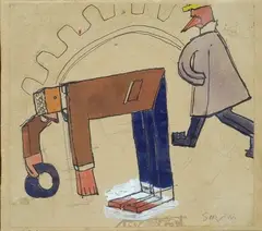 Ingranaggio by Mario Sironi, offered Mar 2012