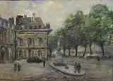 Michele Cascella, Scorcio di Parigi