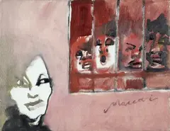 La testimone by Mino Maccari, offered Mar 2012