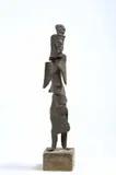 Mirko, Totem, piccola scultura in bronze