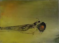 Relitto sulla spiaggia by Gianni Dova, 1951, Sul verso: etichetta Galleria d'Arte il Castello, offered Mar 2012