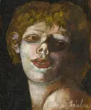 Franco Gentilini, Donna sorridente, 1979