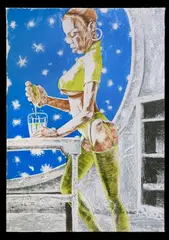 Insogna Stellare by Francesco De Grandi, 2000, lithograph, offered Mar 2012
