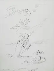 Les trois Elements by André Masson, 1962, offered Mar 2012