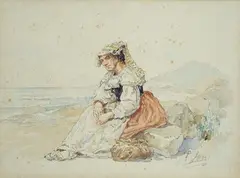 Pio Joris, Figura sulla spiaggia