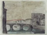 Fabio Borbottoni, Ponte a Santa Trinita e Arco demolito