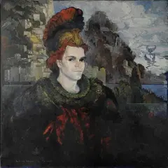 Autoritratto by Raffaele De Rosa, 1986, offered Mar 2012
