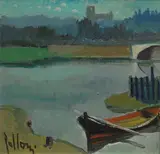 Silvio Polloni, Barca sul fiume