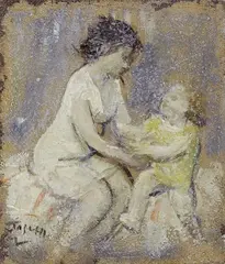 Madre e figlio by Ermanno Toschi, offered Mar 2012