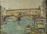 Enzo Pregno, Veduta di Ponte Vecchio