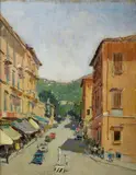 Francesco Cangiullo, Montecatini: Viale Giuseppe Verdi