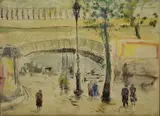 Michele Cascella, Strada parigina