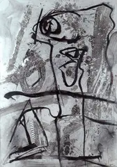 Dagegen '82-4 by Emilio Vedova, 1982, offered Mar 2012