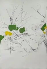 Plastica by Mario Schifano, 1965, offered Mar 2012