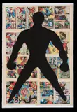 Paolo Canevari, Supereroe, 2001, lithograph