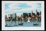 Aldo Damioli, Venezia New York, 2000, lithograph