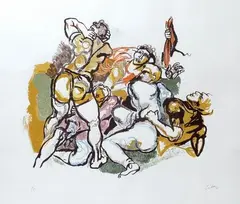 Figure by Renato Guttuso, offered Mar 2012