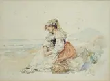 Pio Joris, Figura sulla spiaggia
