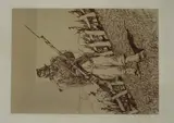 Giovanni Fattori, Cavalleggeri in perlustrazione, lithograph