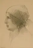 Achille Funi, Profilo femminile, 1929