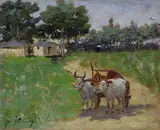 Gino Tommasi, Carro con buoi