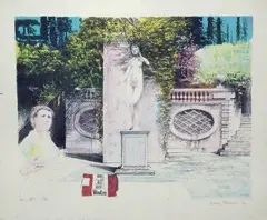 Giardino by Mario Fallani, 1974, Donato da: l'Artista, offered Dec 2011