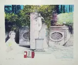 Mario Fallani, Giardino