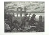 Vairo Mongatti, Paesaggio con rovine, 2005, Donato da: l'Artista