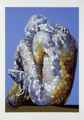 Rabarama, Scultura vivente, 2005, Donato da: l'Artista