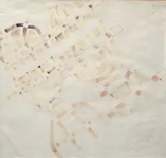Senza titolo by Giuseppe Capogrossi, 1953, offered Dec 2011