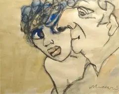 Volti by Mino Maccari, offered Dec 2011