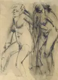 Ennio Morlotti, Due nudi