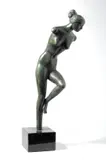 Venere by Vitaliano De Angelis, on base in marble. Firma on gamba and sul retro., offered Dec 2011