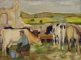 Giuseppe Cesetti, Il mungitore