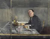Alberto Sughi, Al ristorante