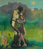 Mino Maccari, Innamorati, 1956