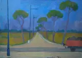 Mario Mafai, Paesaggio dei pini