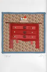 Pudding by Enrico Baj, 2000, offered Dec 2011