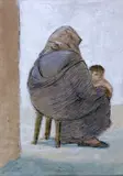 Nino Tirinnanzi, Madre con bambino