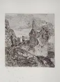 Giovanni Fattori, Rovine del Castello di Vincigliata